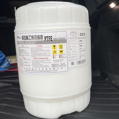 Goede prijs. Fluorpolymeerhars Tetrafluorethyleen PTFE-dispersie PTFE DF-301 Waterige dispersie voor anti-aanbaklaag Glasvezel online